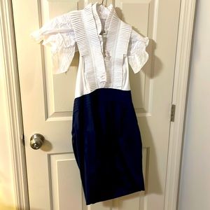 Woman’s backless dress. Size Medium